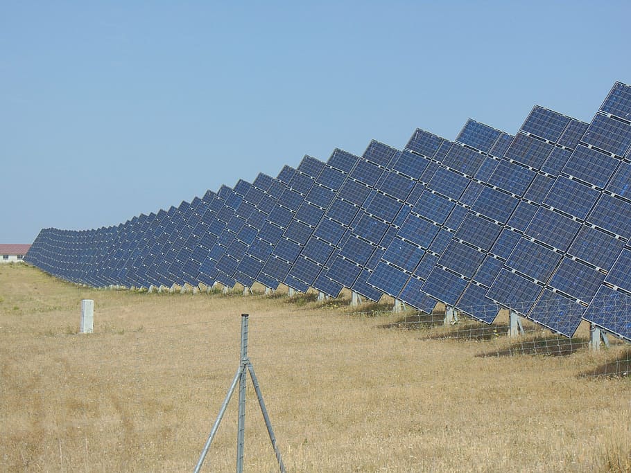 solar panels, technology, renewable energy, alternative energy HD wallpaper
