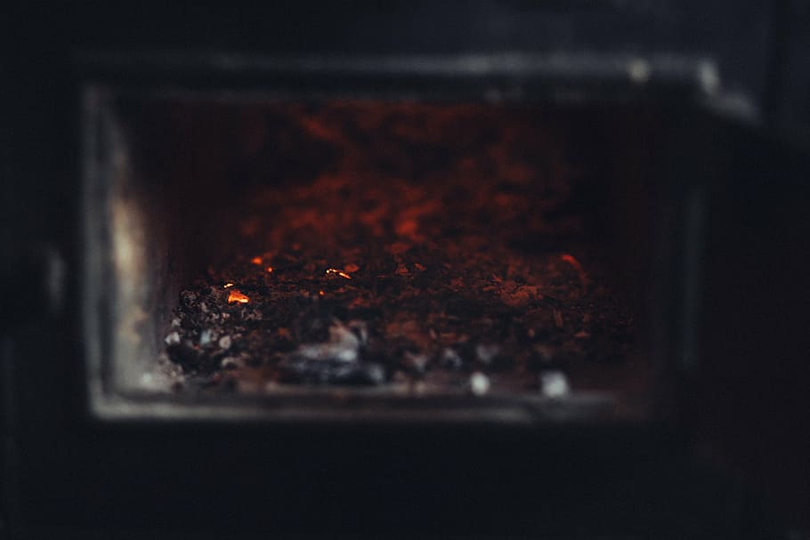 untitled, old, stove, hot, fire, flame, ashes, fire - Natural Phenomenon HD wallpaper