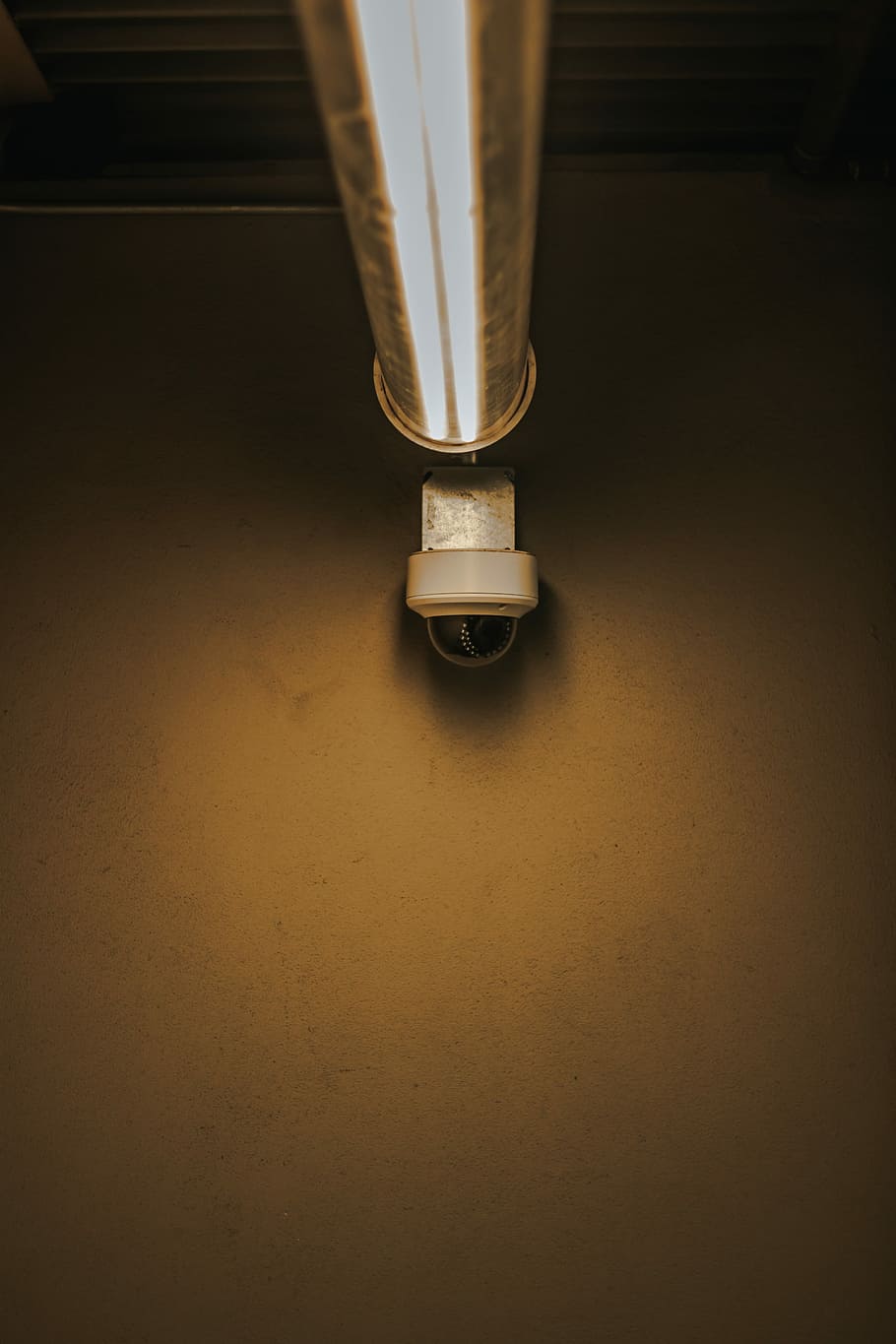 turned on white ceiling lamp, camera, cctv, city, dark, light HD wallpaper