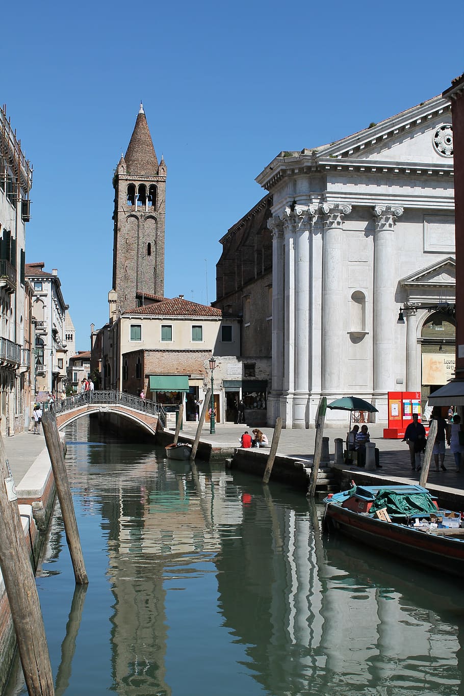 venice, italy, beach, architecture, building exterior, built structure HD wallpaper