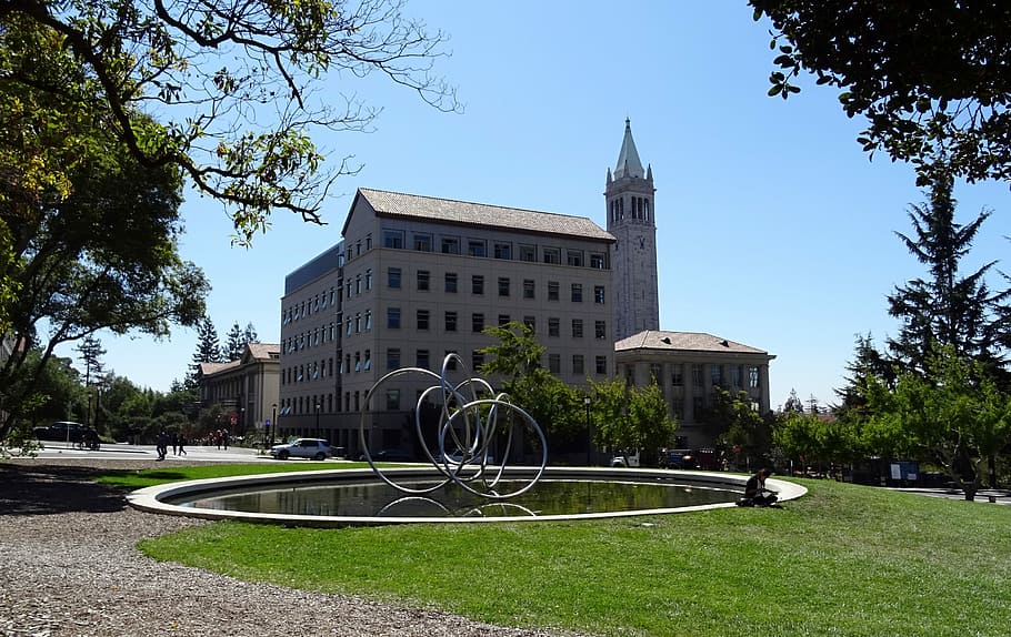 University, Building, Campus, California, berkeley, architecture, HD wallpaper