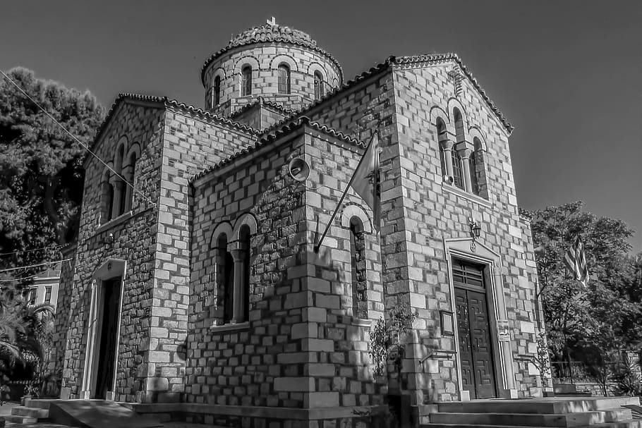 Ayia, Church, Orthodox, ayia triada, architecture, religion