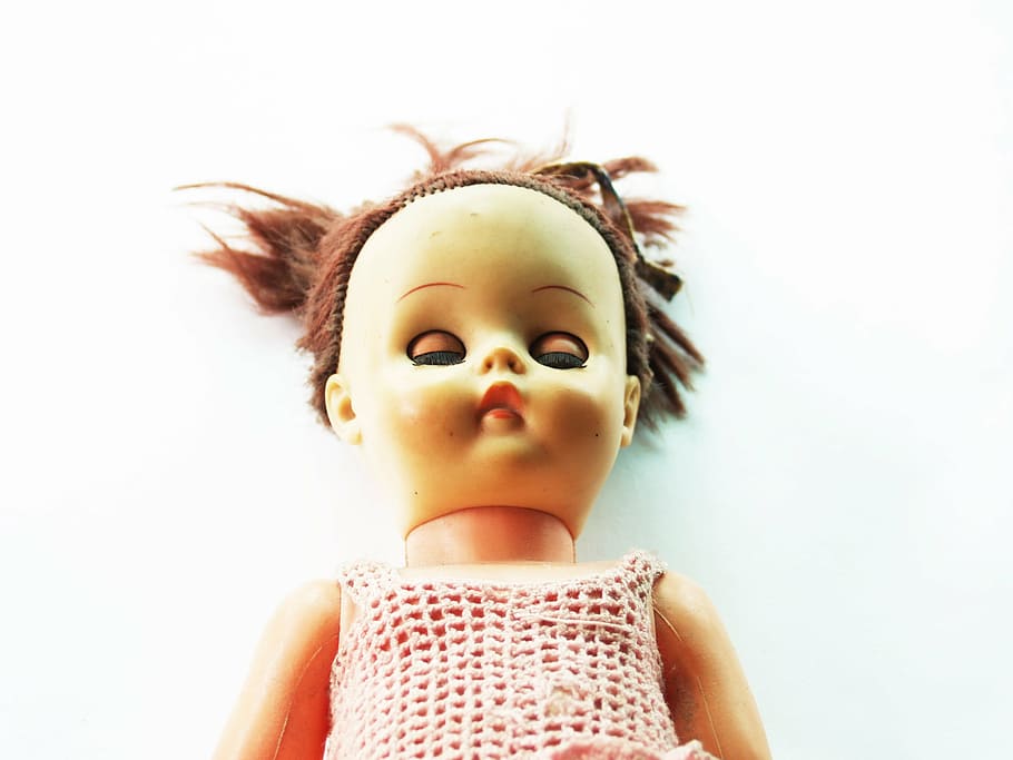 box, dolls, dressed, flea, girls, market, old, toy, undressed HD wallpaper