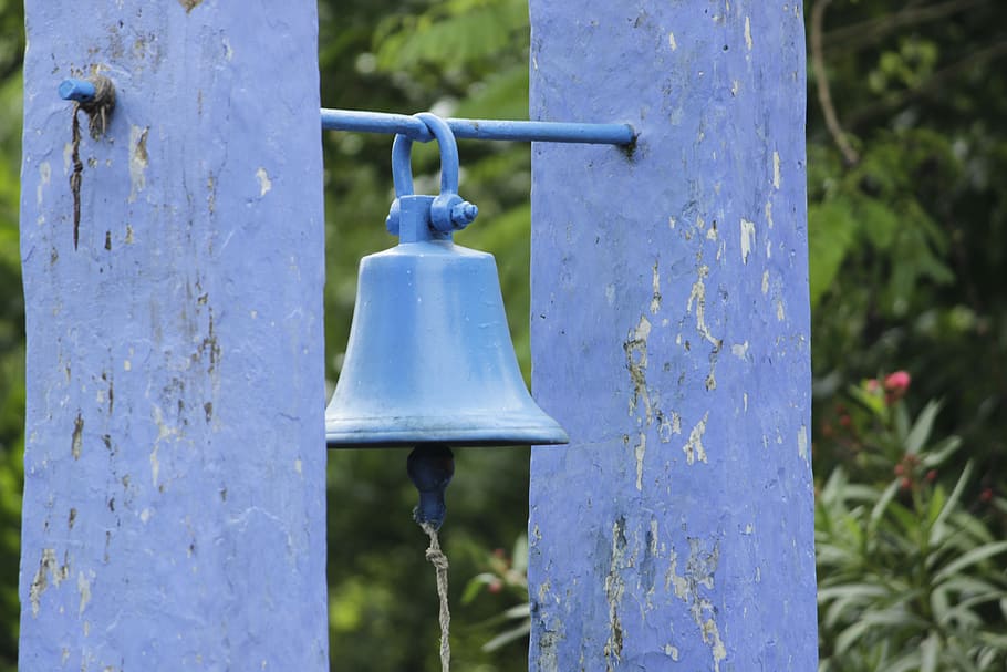 ring, bell, temple, focus on foreground, metal, hanging, no people HD wallpaper