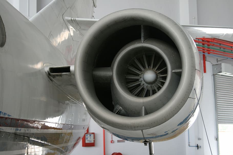 engine, hangar, aircraft, jet engine, mode of transportation HD wallpaper