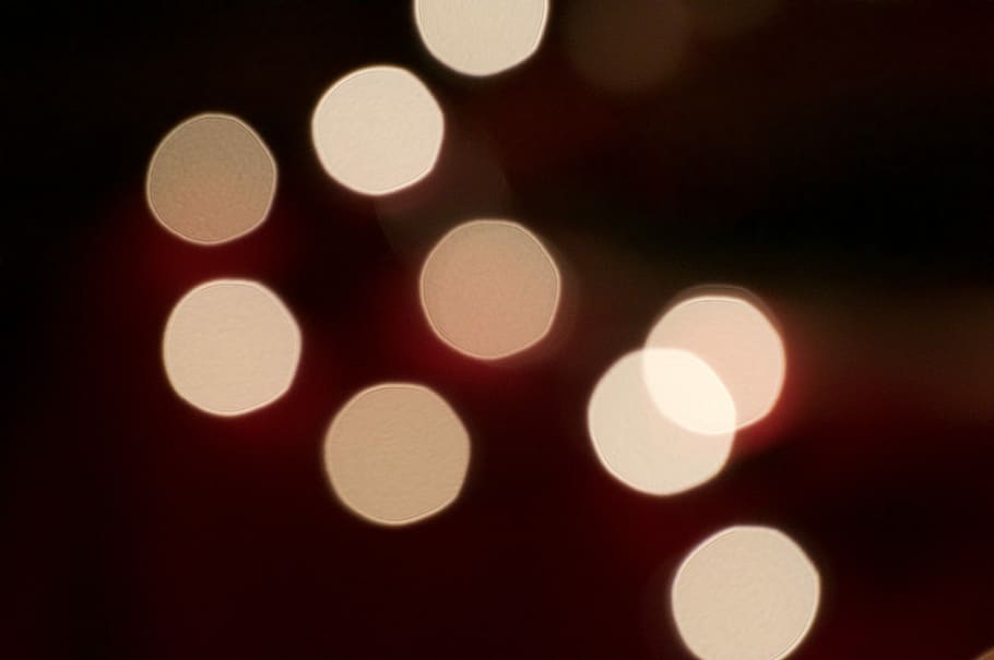 Bokeh, Abstract, Background, Blur, Dark, red, defocused, pattern HD wallpaper