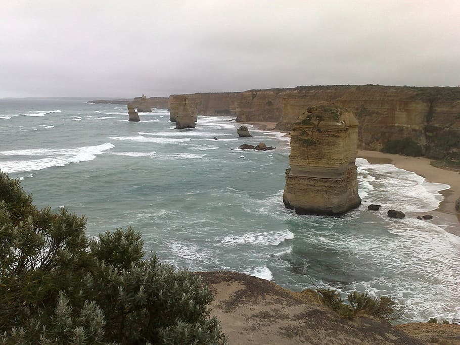 Twelve Apostles, Australia, great ocean road, coast, landscape