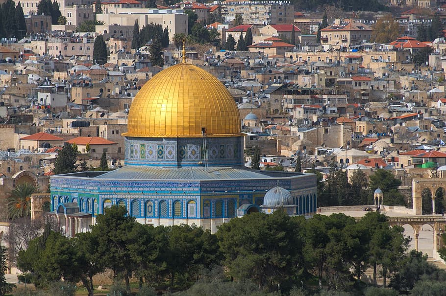 israel, dome of the rock, jerusalem, temple mount, golden dome
