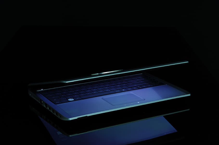 laptop, notebook, computer, technology, connection, wireless technology HD wallpaper