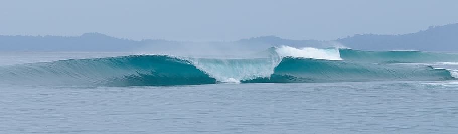 wave, indonesia, surf, water, sea, environment, beauty in nature HD wallpaper