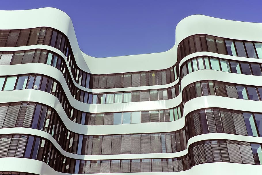white concrete building under blue sky during daytime, architecture HD wallpaper