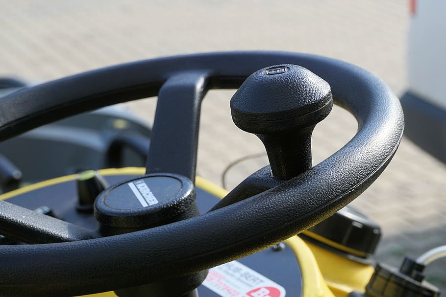 steering wheel, handlebars, control, transportation, outdoors HD wallpaper