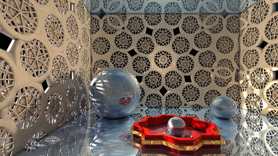 ornament, template, ball, indoors, no people, pattern, still life HD wallpaper