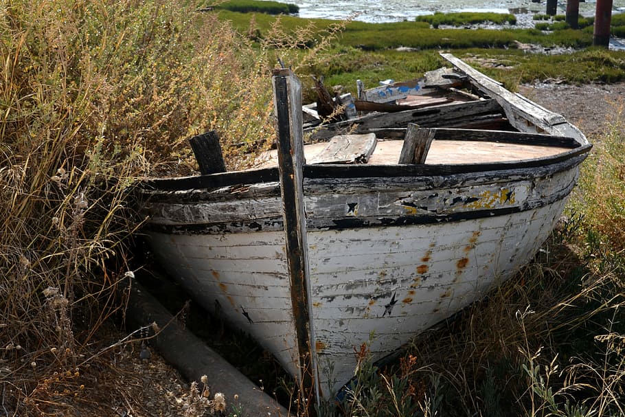 Boot, Old, Ship, Maritime, Frack, Sea, nautical vessel, outdoors HD wallpaper