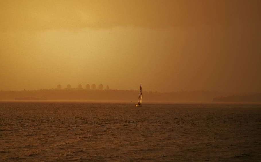 sun, sea, summer, ocean, water, nature, beach, sunlight, sky HD wallpaper