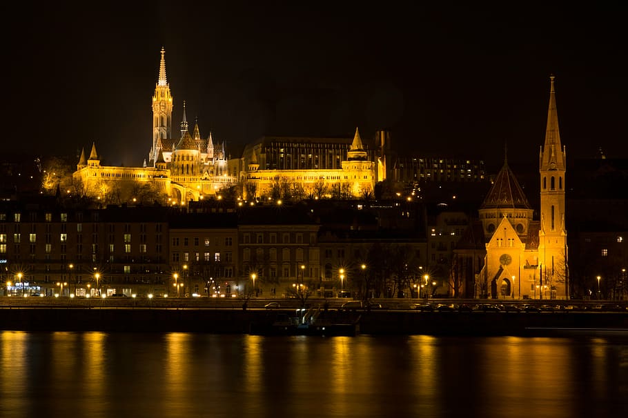 Westminster Palace, London England, budapest, castle, night image, HD wallpaper
