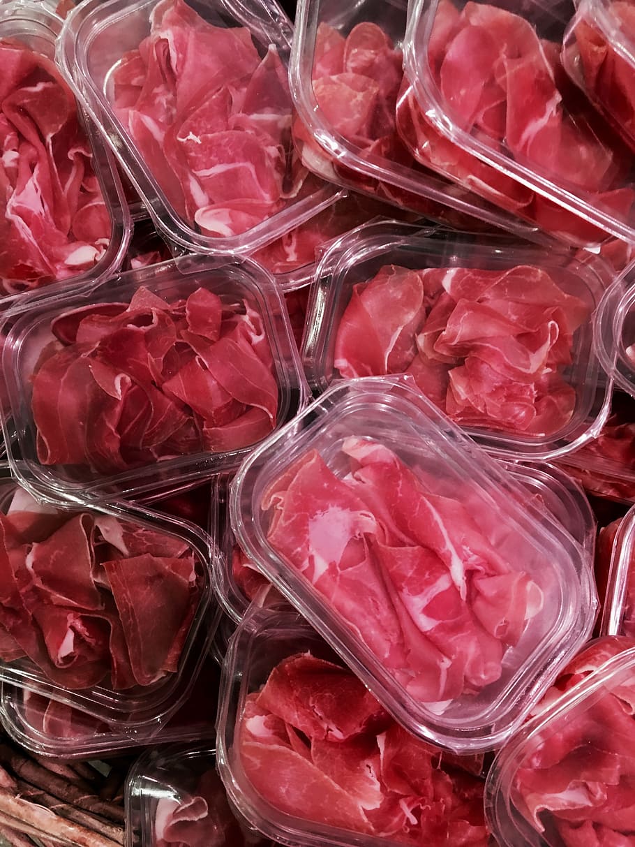 Meat, Box, Beef, Sausage, packaging, red, butcher's, food, vitamin b12 HD wallpaper