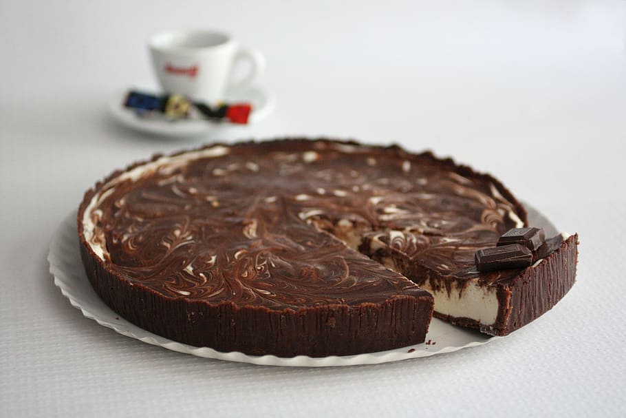 cake, pie, chocolate, dessert, food, sweet Food, gourmet, pastry HD wallpaper