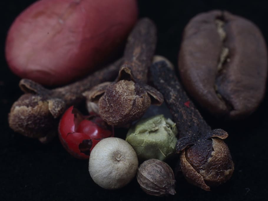 food, spice, fruit, background, cooking, krupnyj plan, pepper HD wallpaper