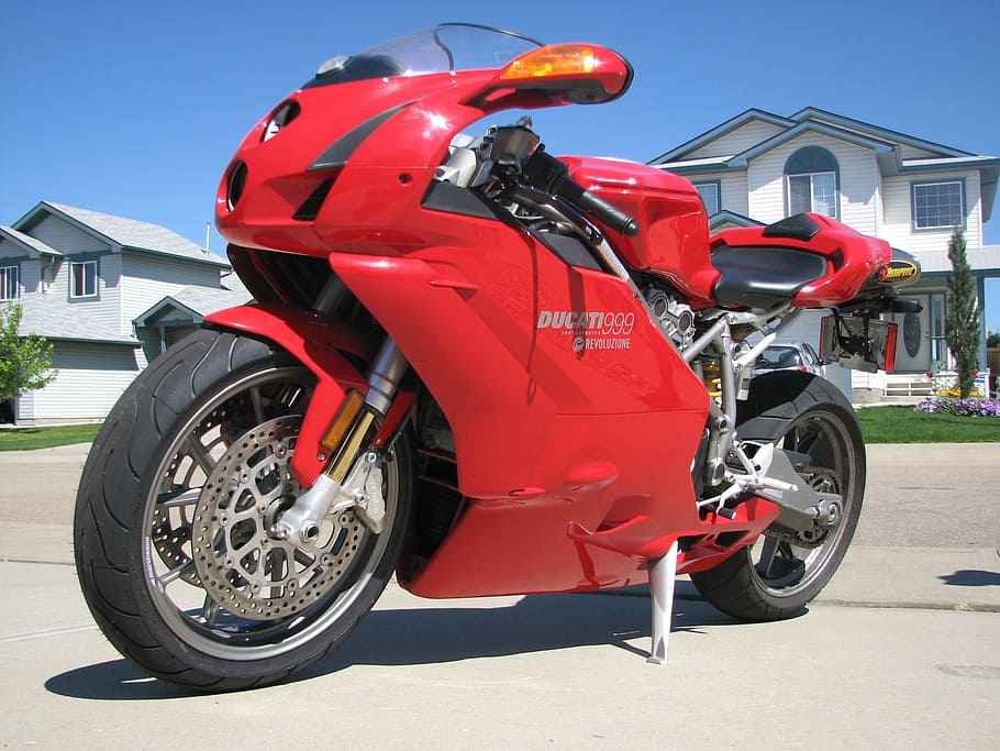 Ducati, Superbike, Thrill, 999, powerful, motorcycle, transportation, HD wallpaper