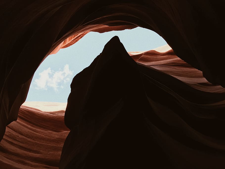 Antelope Canyon, Arizona, Grand Canyon, photography, brown, cave HD wallpaper