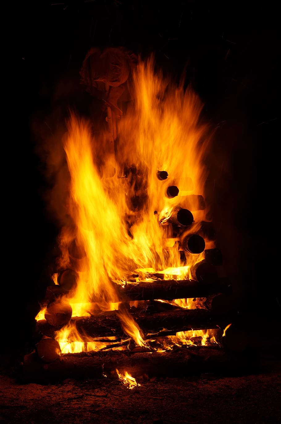 Fire, Burning, Burning, Flames, Border, fire - Natural Phenomenon HD wallpaper