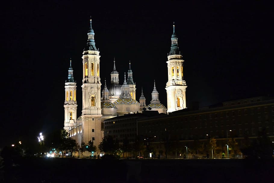 abutment, torres, saragossa, building exterior, architecture HD wallpaper