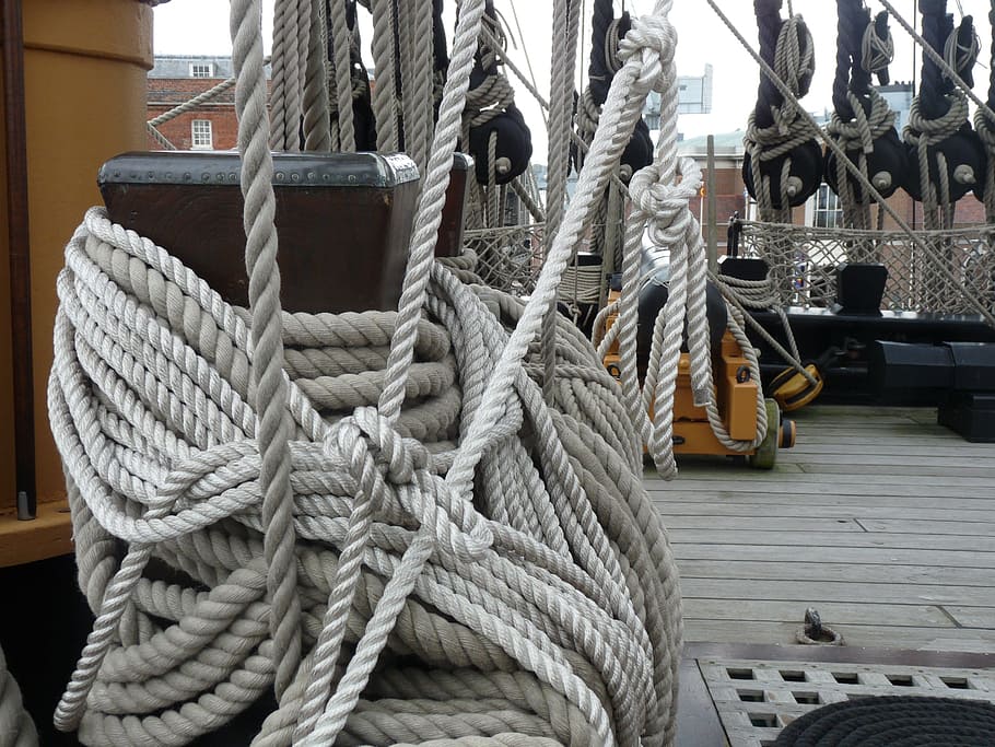 thaw, ship traffic jams, rigging, rope, strength, transportation HD wallpaper