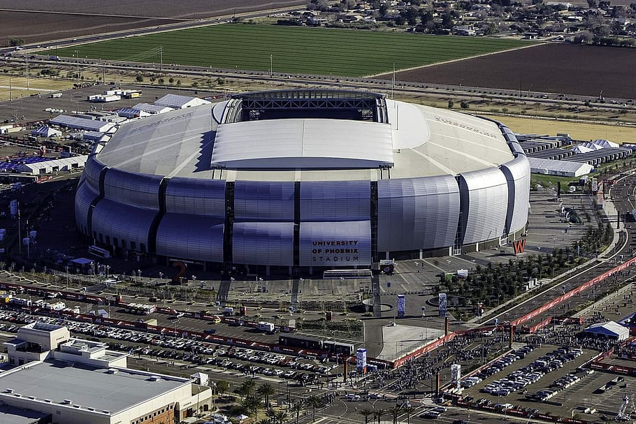 University of Phoenix Stadium, Arizona, arena, photos, public domain, HD wallpaper