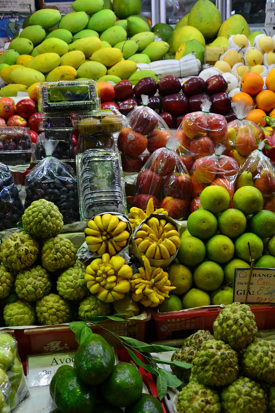 fruit, sell, itinerant, food and drink, healthy eating, wellbeing HD wallpaper