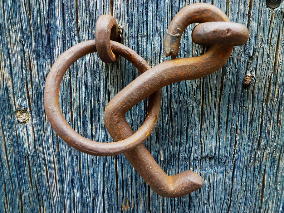 old, rusty, shutter, oxidation, decay, weathered, antique, wood - Material HD wallpaper