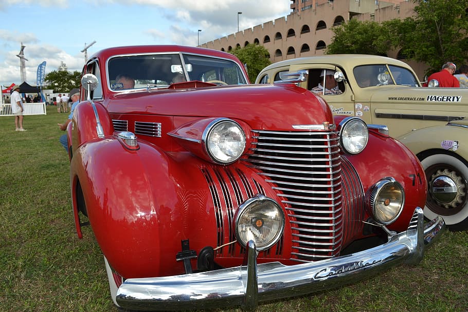 car, red, red car, auto, automobile, mode of transportation HD wallpaper