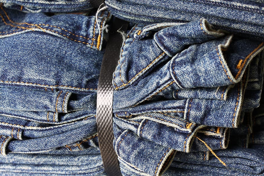 Blue denim fabric 1080P, 2K, 4K, 5K HD wallpapers free download ...