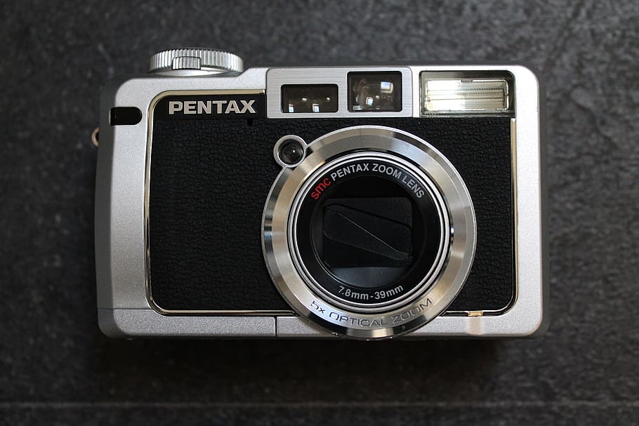 camera, pentax, lens, digital, photography, retro, old, technology HD wallpaper