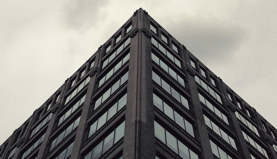 low angle photography of high rise building, architecture, built Structure HD wallpaper