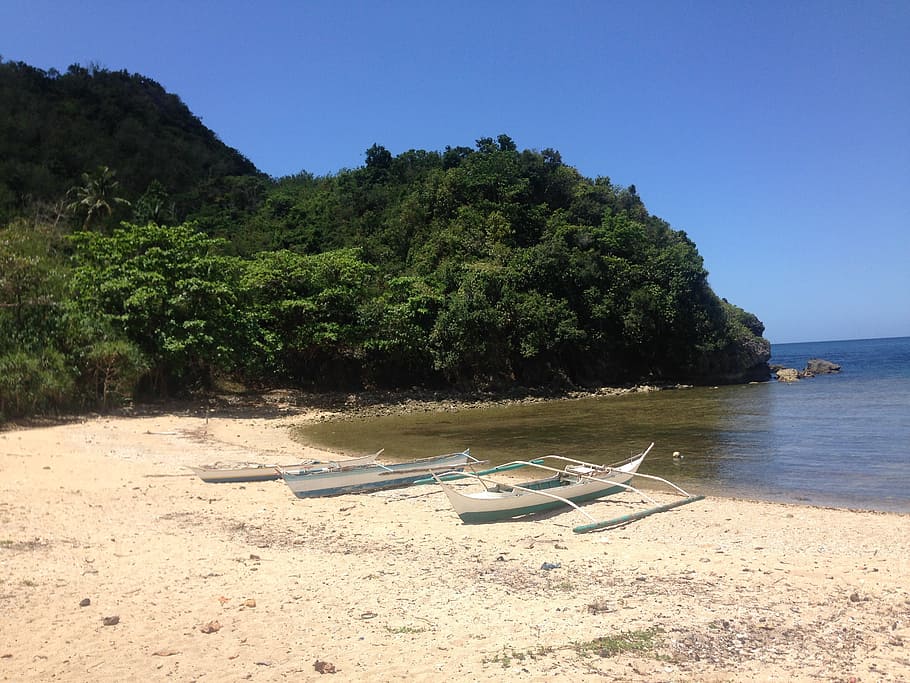 philippines, tablas, romblon, holiday, sea, beach, sand, nature HD wallpaper