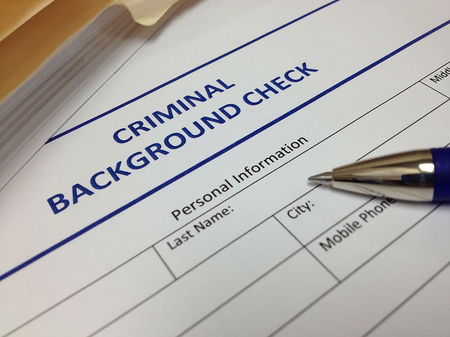 Criminal Background Check, document, security, protection, secure HD wallpaper