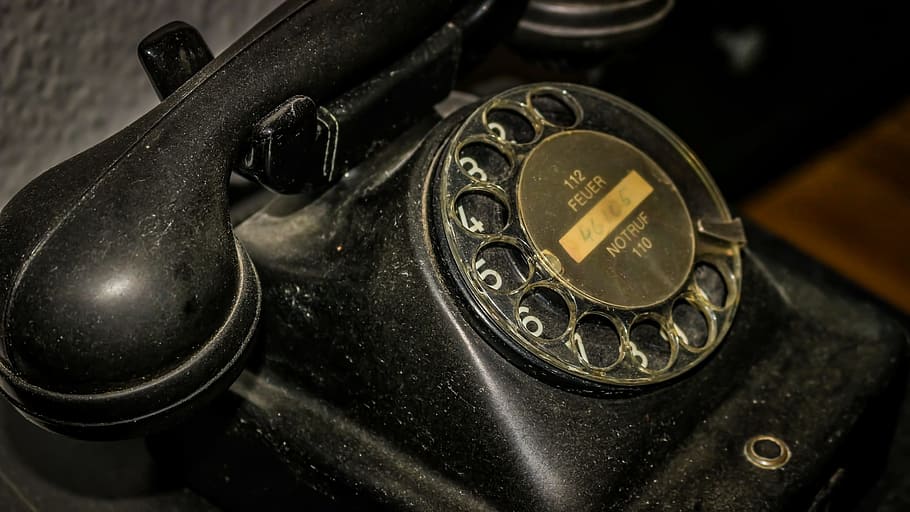 phone, old, telephone, technology, retro, vintage, old phone, HD wallpaper