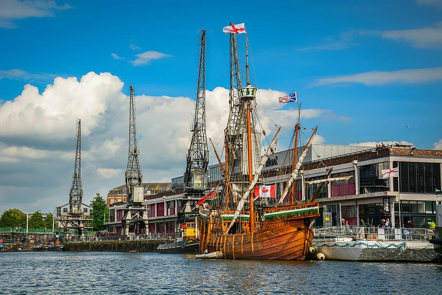 bristol, harbour, ship, matthew, dock, port, water, england HD wallpaper