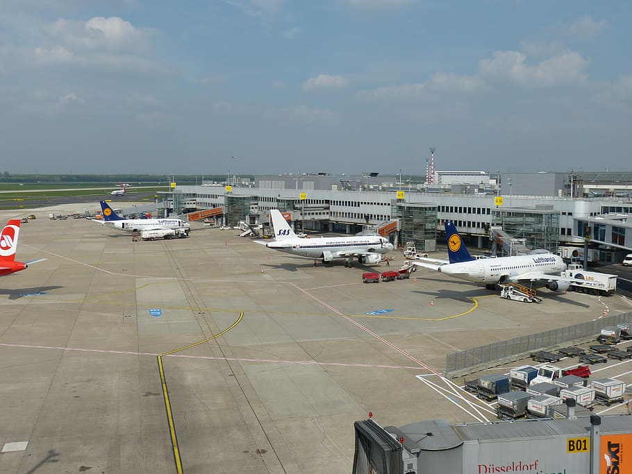 photo of airport at daytime, transport, air traffic, aviation