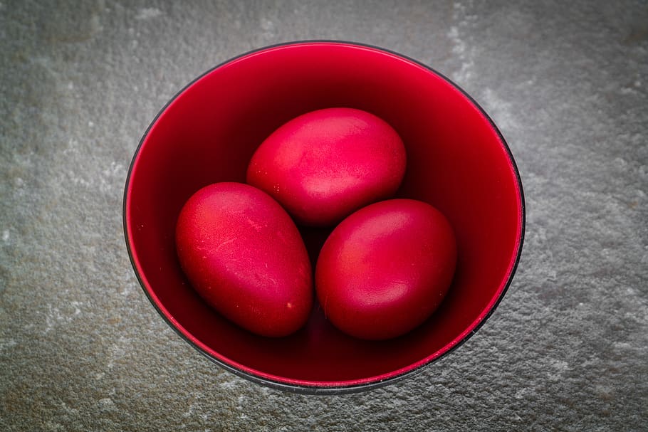 bowl, desktop, egg, easter, celebration, boiled, painted, tradition HD wallpaper