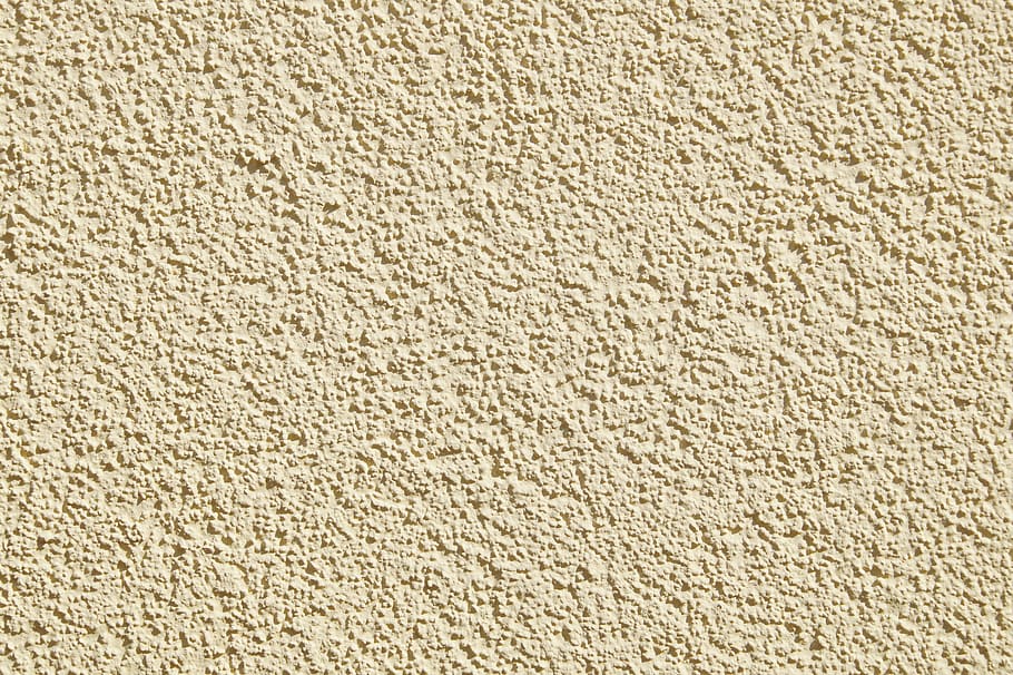 beige concrete, wall, structure, plaster, roughcast, background, HD wallpaper
