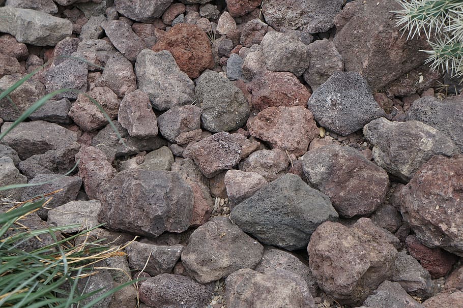 Stones, Textures, Structure, Ground, backgrounds, pattern, nature HD wallpaper