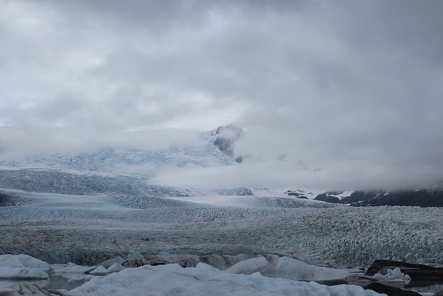 snow, winter, clouds, sky, mountain, cold temperature, beauty in nature HD wallpaper