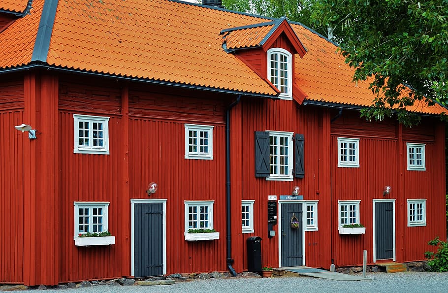 house, red, home, constructor, building, architecture, housing HD wallpaper