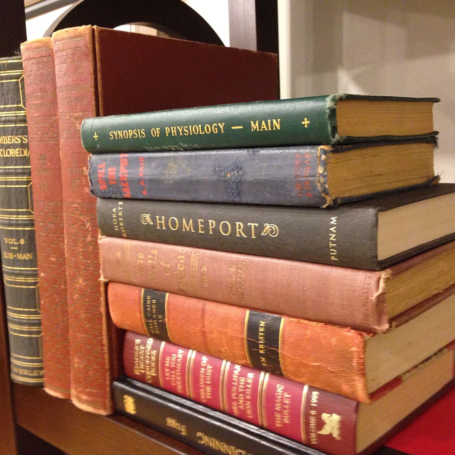 book, library, study, library books, education, learn, read HD wallpaper