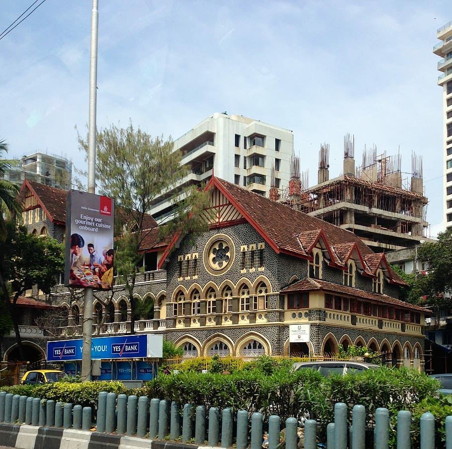 Mumbai, India, Church, Modern, Building, modern building, high-rise