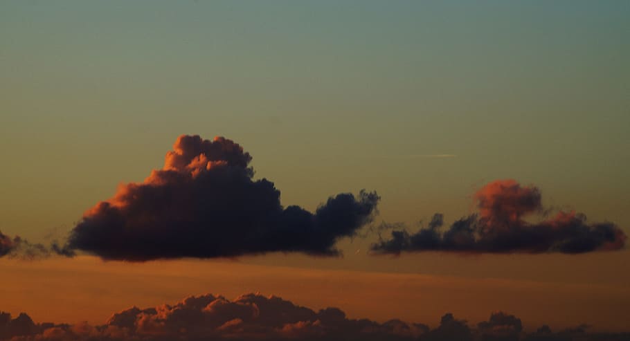 dawn, nature, sky, clouds, dark clouds, dramatic, dusk, beauty in nature HD wallpaper