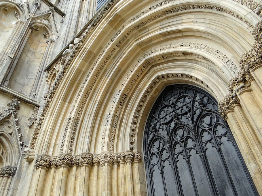 minster, york, gothic, historically, cathedral, gothic style HD wallpaper