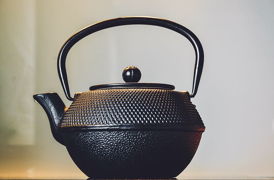 blur, ceramic, close-up, focus, kettle, kitchenware, relaxation HD wallpaper